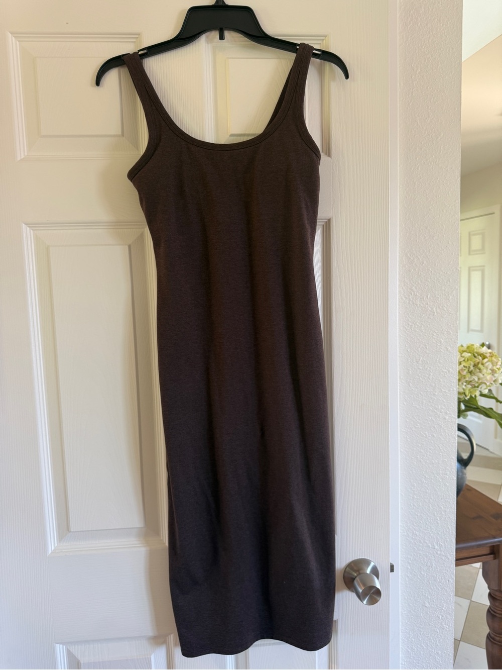 NWOT Vuori Halo Essential Dress - Java Heather (Size Small)